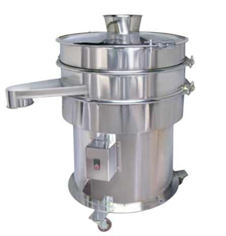 Vibro Sifter - Efficient vibro sifter for particle separation. Lead-free sieves, vibro motor, castor wheels, hopper feed. Sizes 12" to 60".